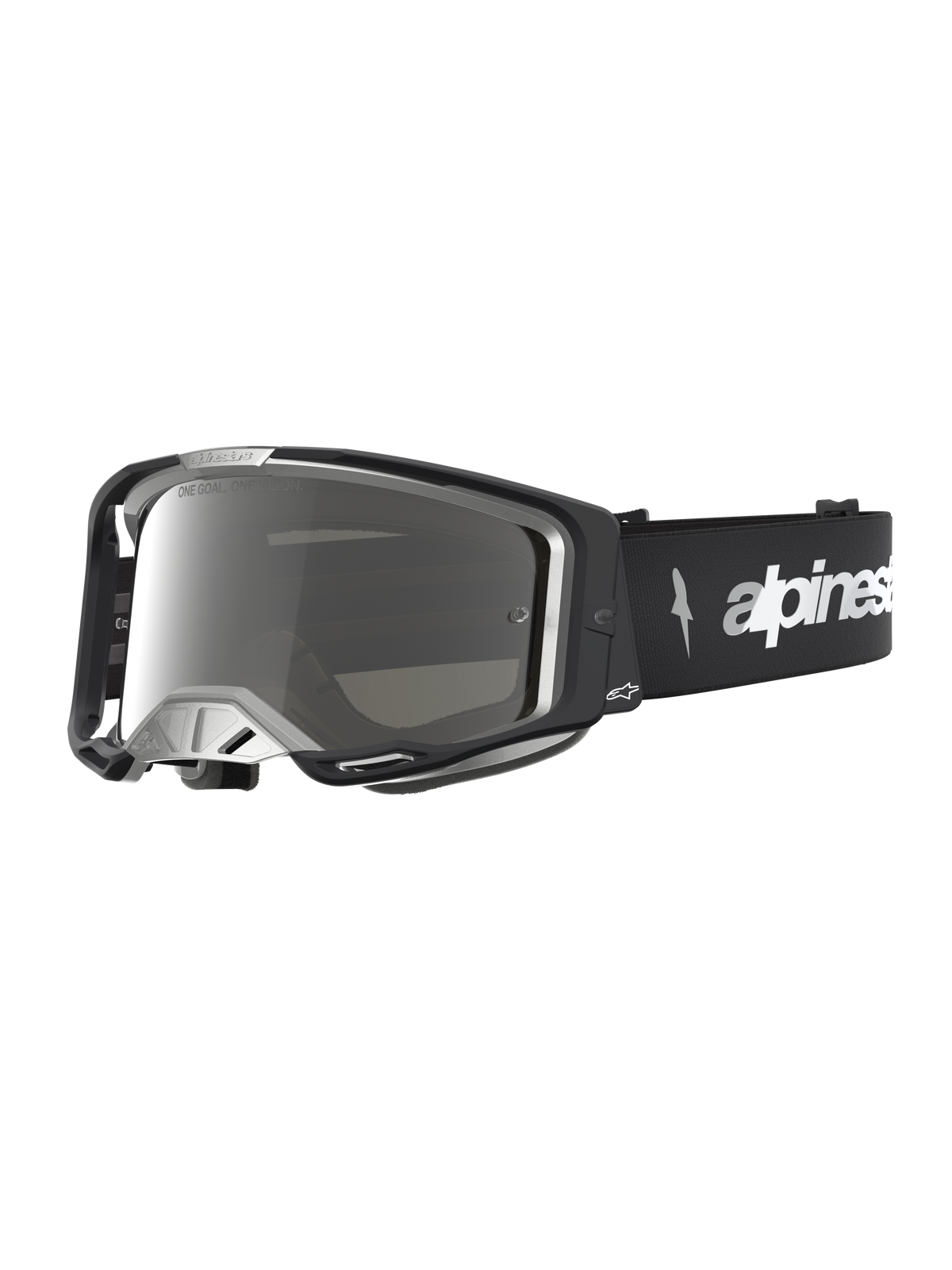 Alpinestars Vision 8 Amber Negro Gris Plata
