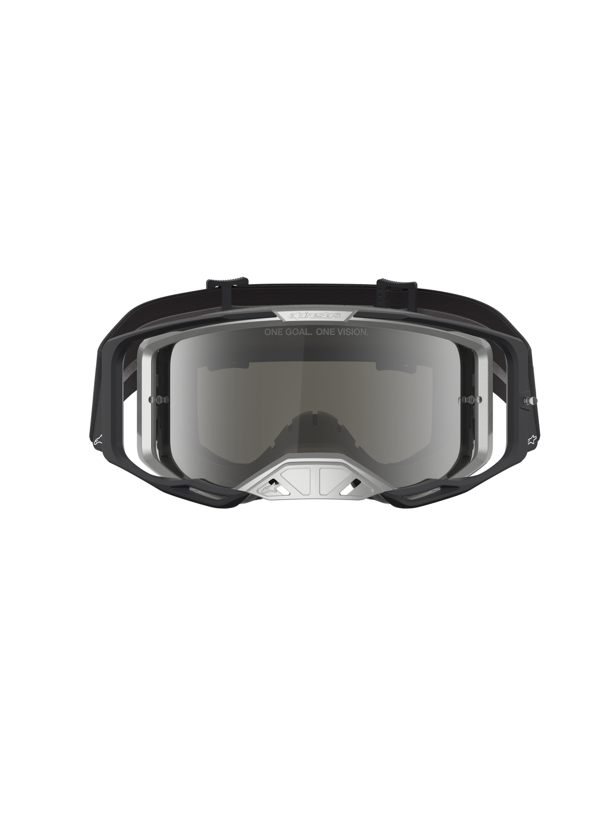 Alpinestars Vision 8 Amber Negro Gris Plata