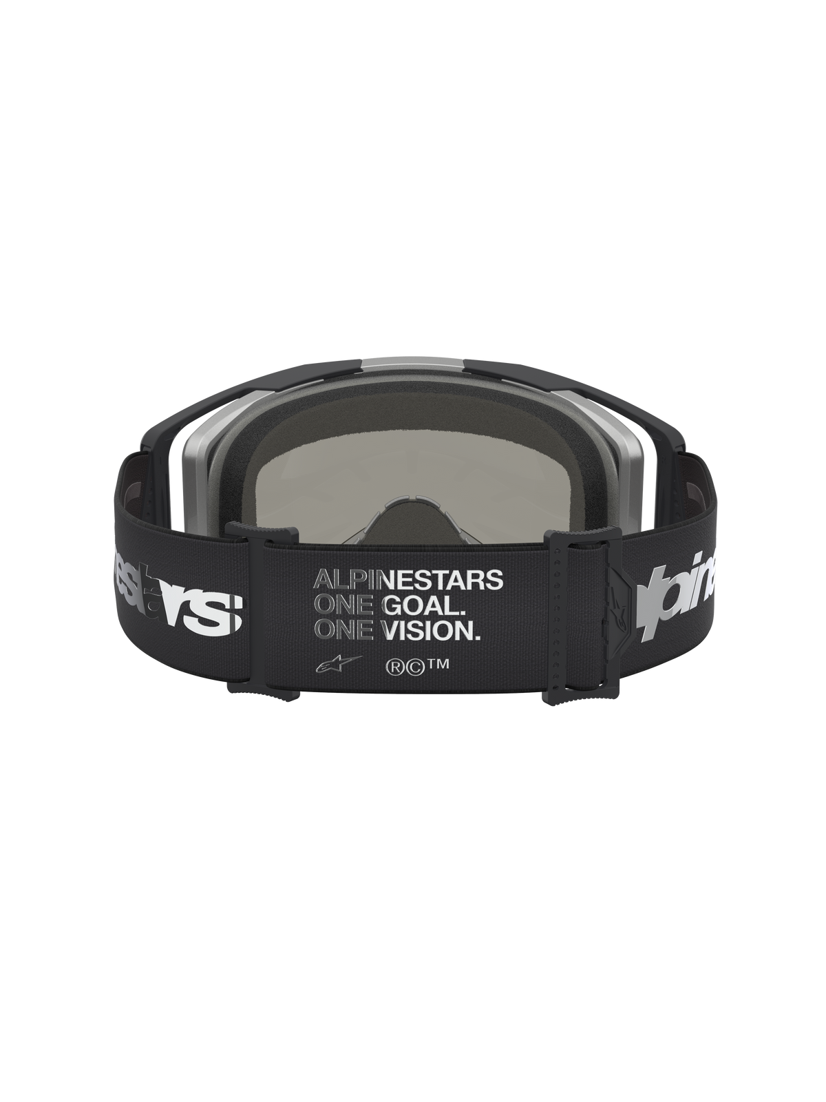 Alpinestars Vision 8 Amber Negro Gris Plata