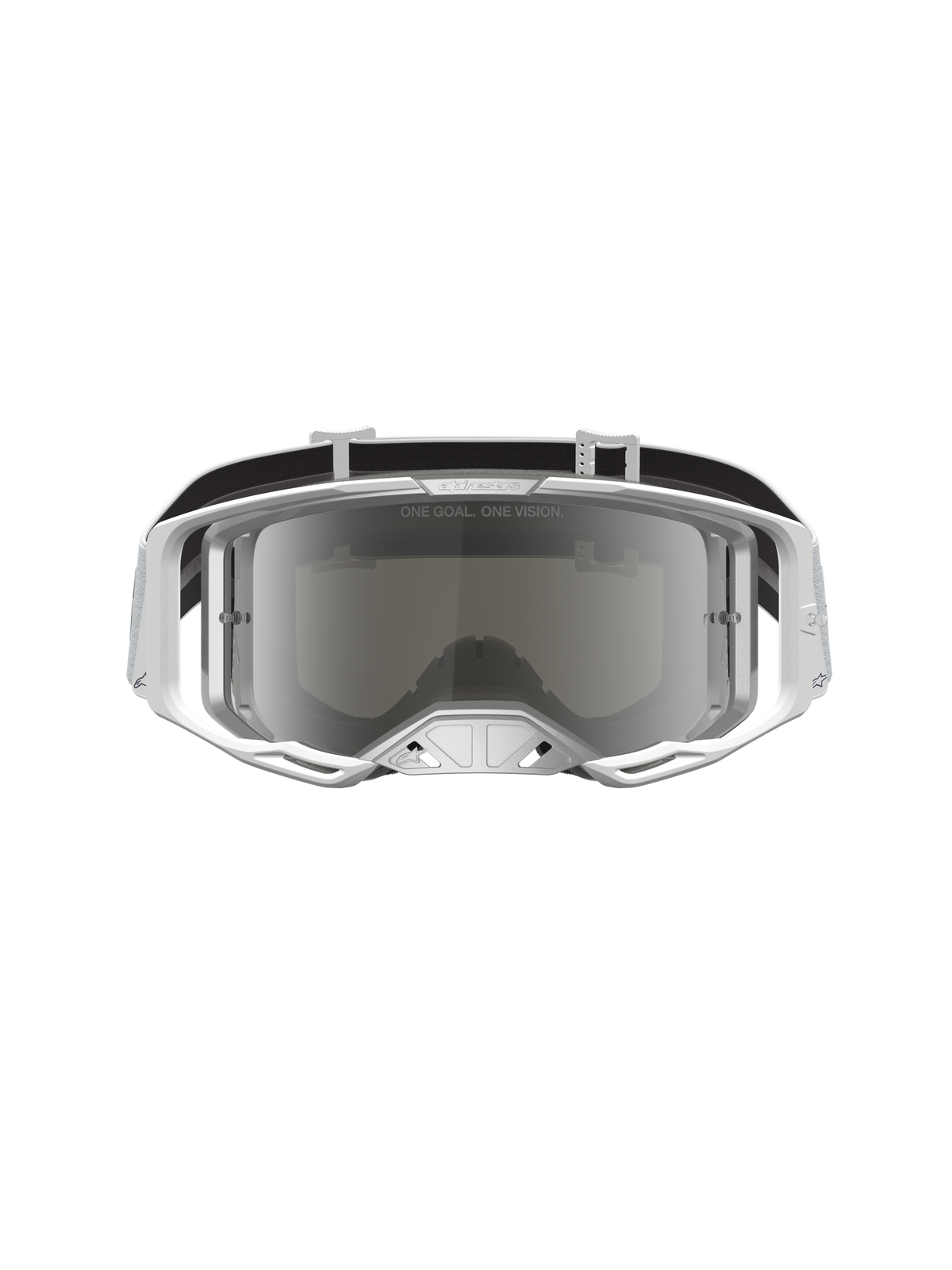 Alpinestars Vision 8 Amber Blanco Gris Plata