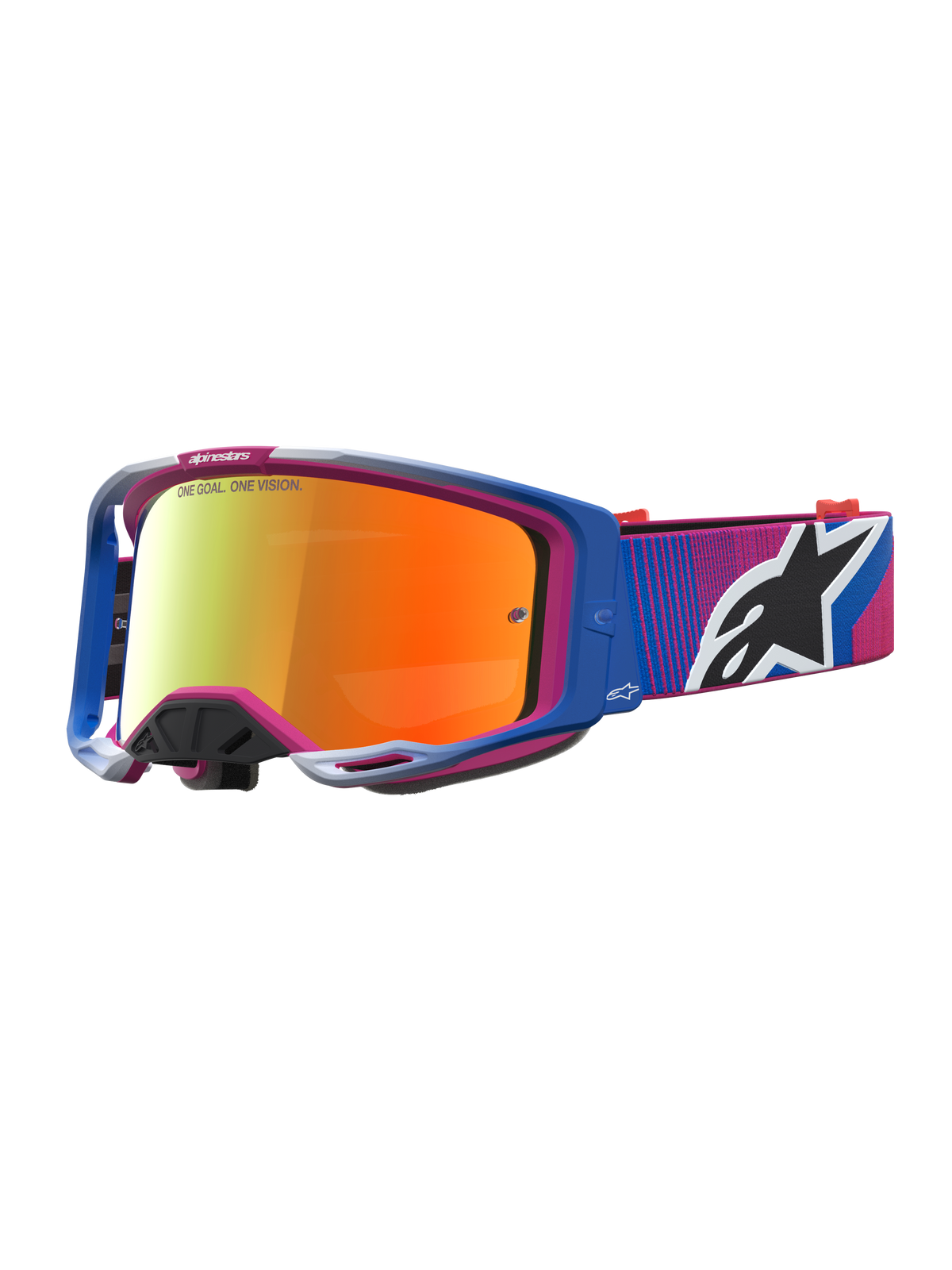Alpinestars Vision 8 Maven Rojo Negro Turquesa