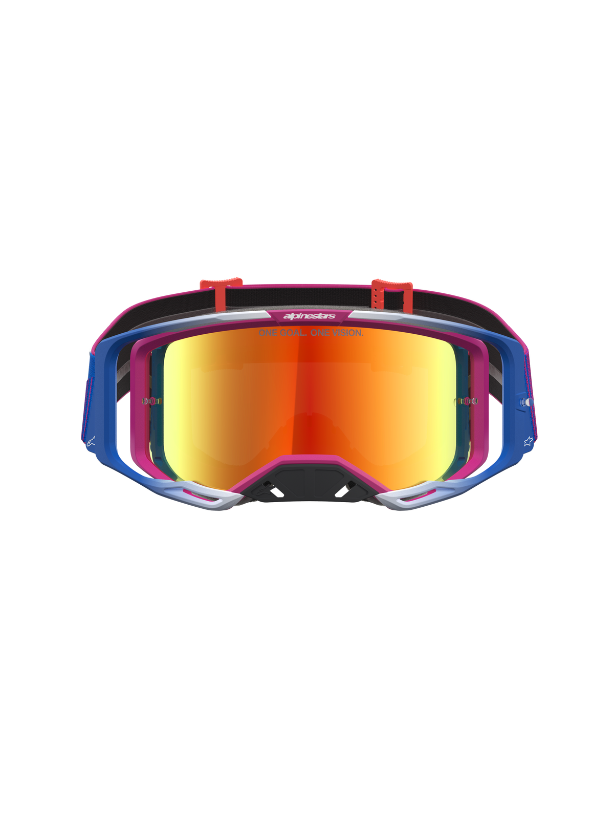 Alpinestars Vision 8 Maven Rojo Negro Turquesa
