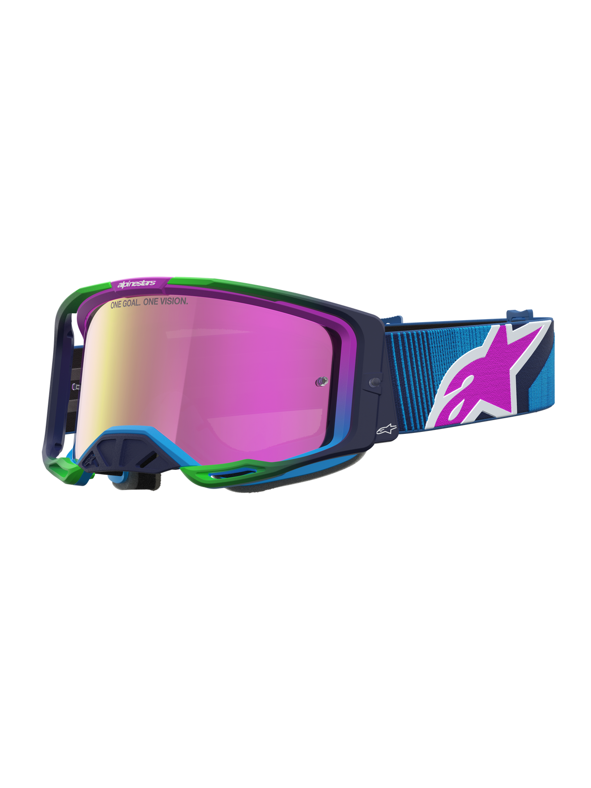 Alpinestars Vision 8 Maven Azul Púrpura