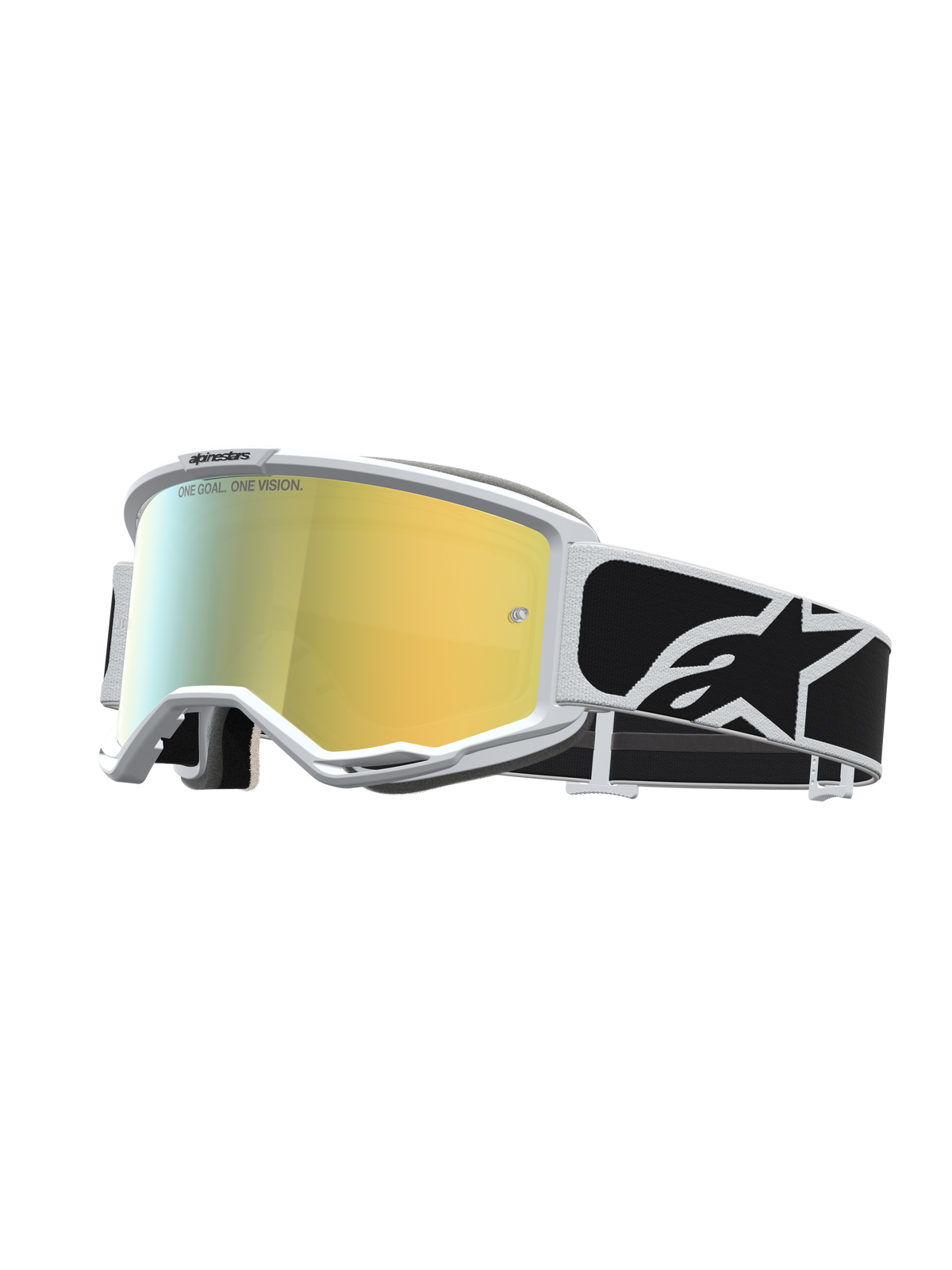 Alpinestars Vision 5 Rora Negro Blanco Dorado