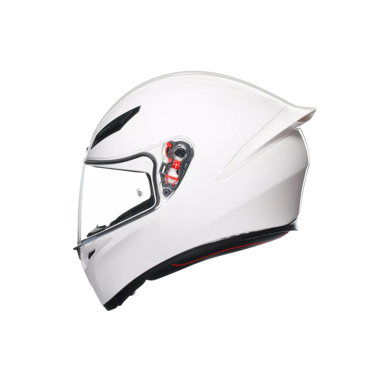 AGV K1 S Mono Solid Blanco Brillo