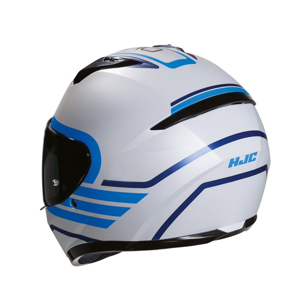 HJC C10 Elie MC3HSF Negro Amarillo Mate - vista 3