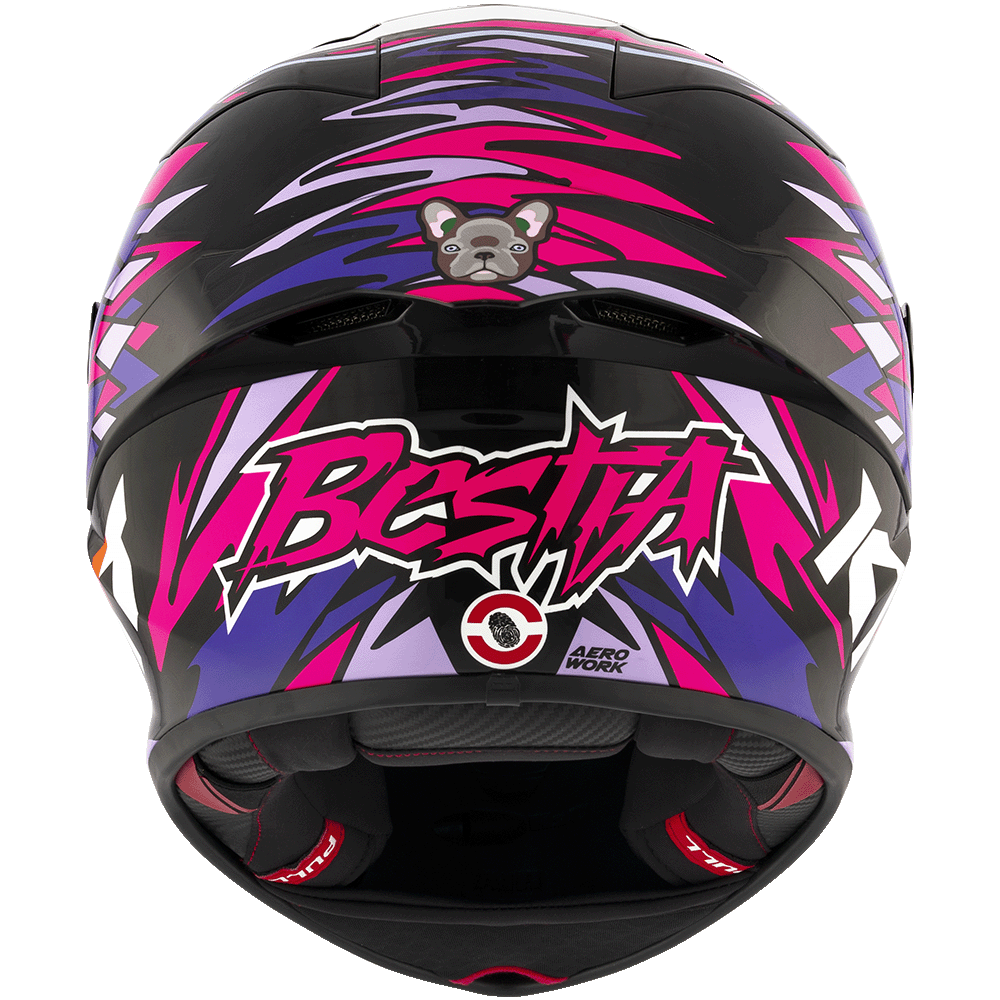 KYT KX-1 Race GP Bastianini 2023 - vista 3