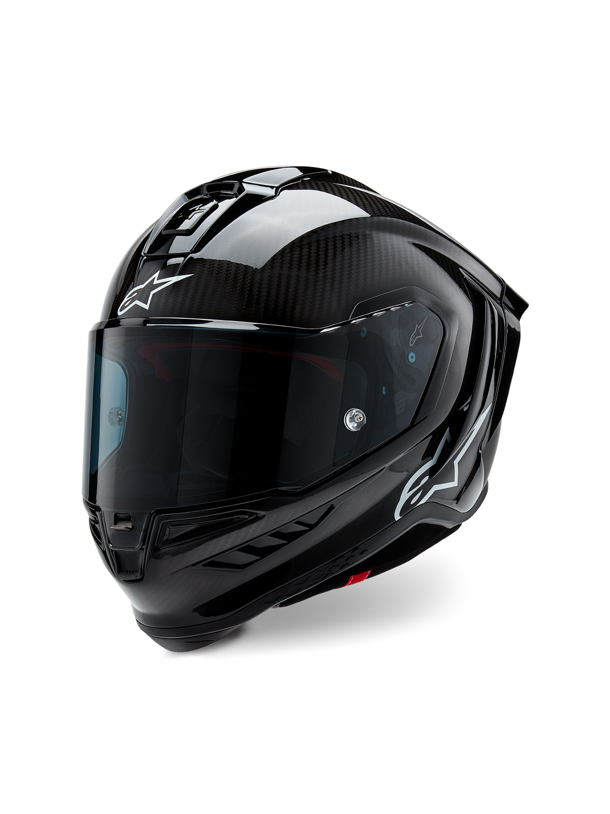 Alpinestars Supertech R10 Solid Negro Plata Brillo - vista 2