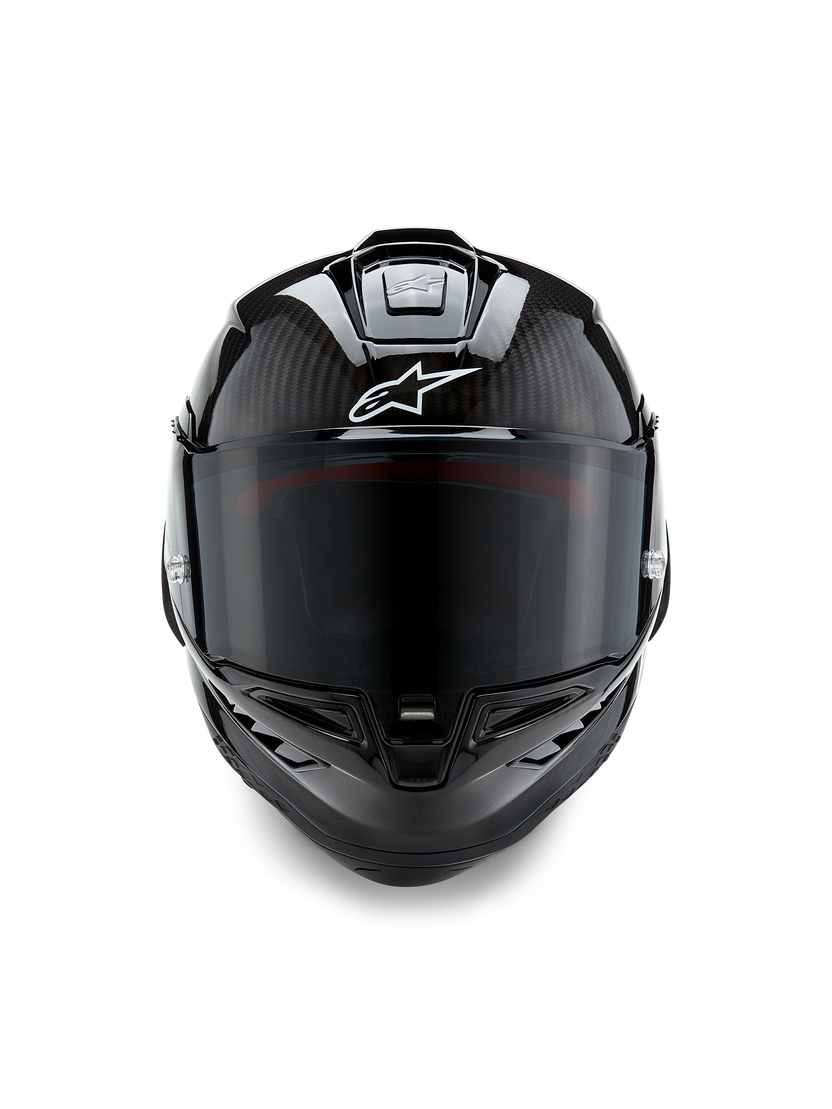 Alpinestars Supertech R10 Solid Negro Plata Brillo - vista 6