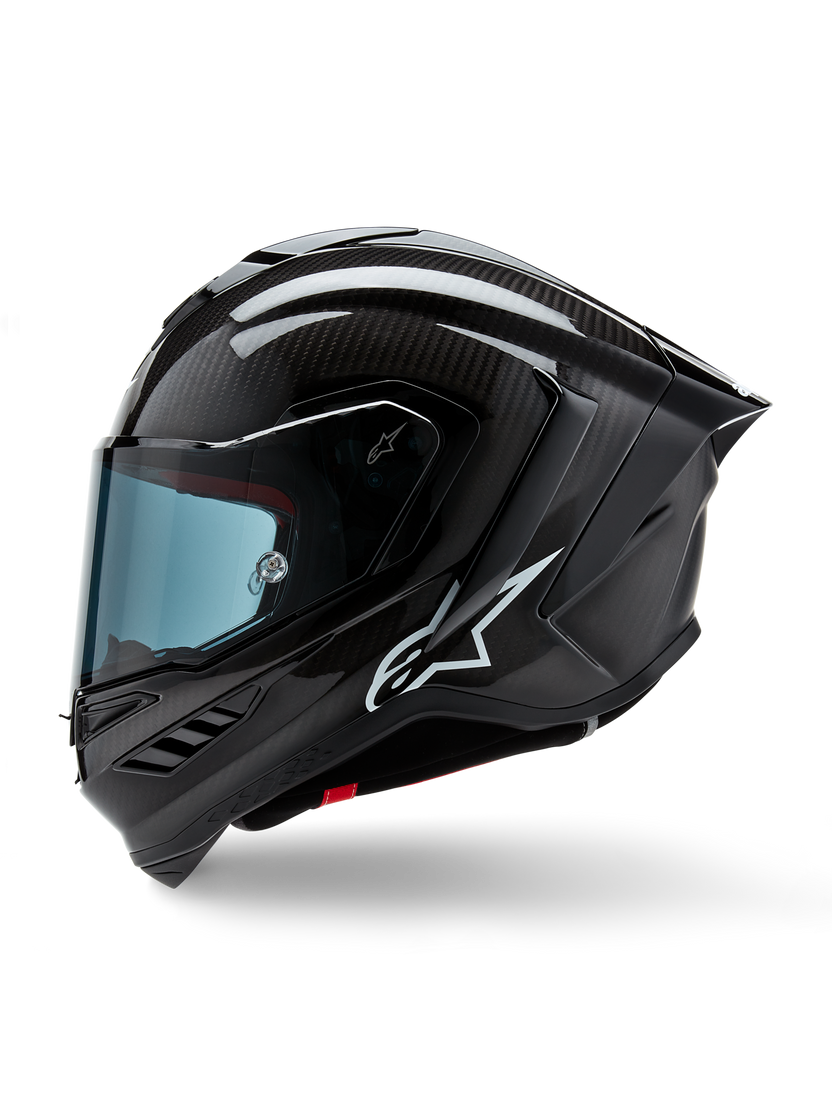 Alpinestars Supertech R10 Solid Negro Plata Brillo - vista 1