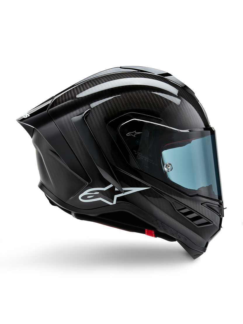 Alpinestars Supertech R10 Solid Negro Plata Brillo - vista 7