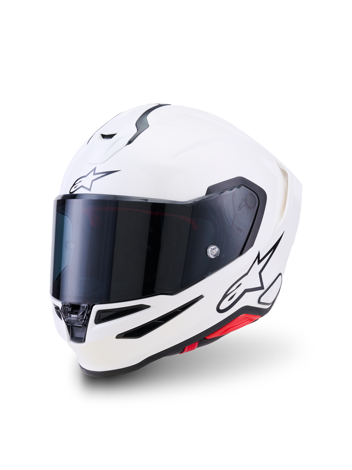 Alpinestars S-R7 Solid Blanco Brillo - vista 3