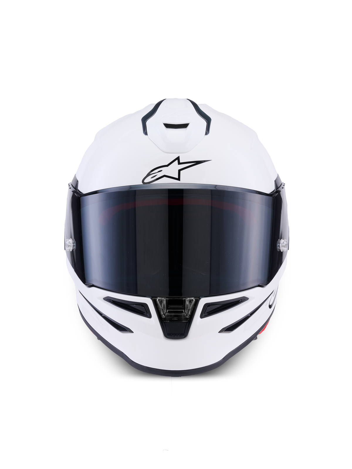 Alpinestars S-R7 Solid Blanco Brillo - vista 2