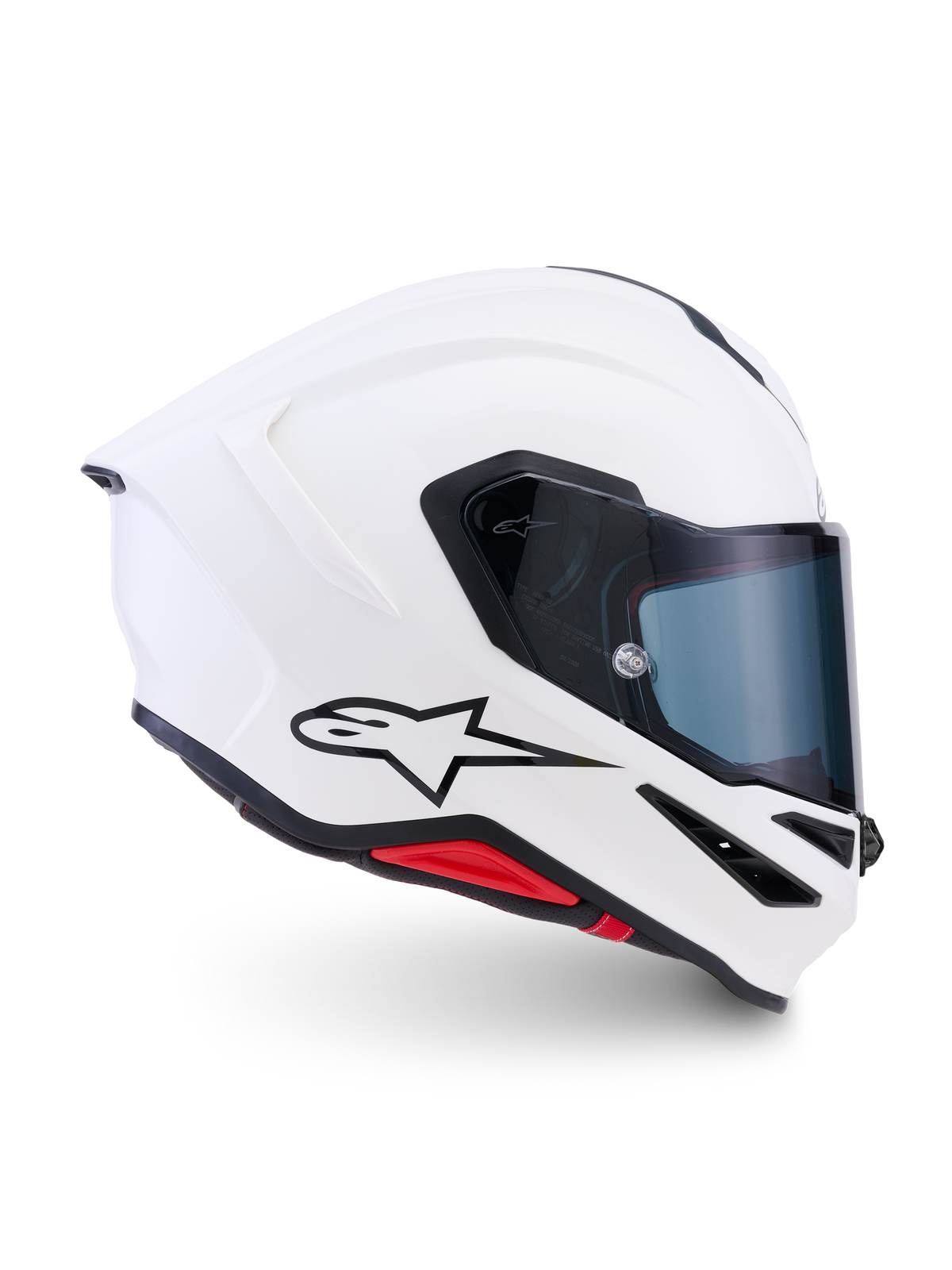 Alpinestars S-R7 Solid Blanco Brillo - vista 1
