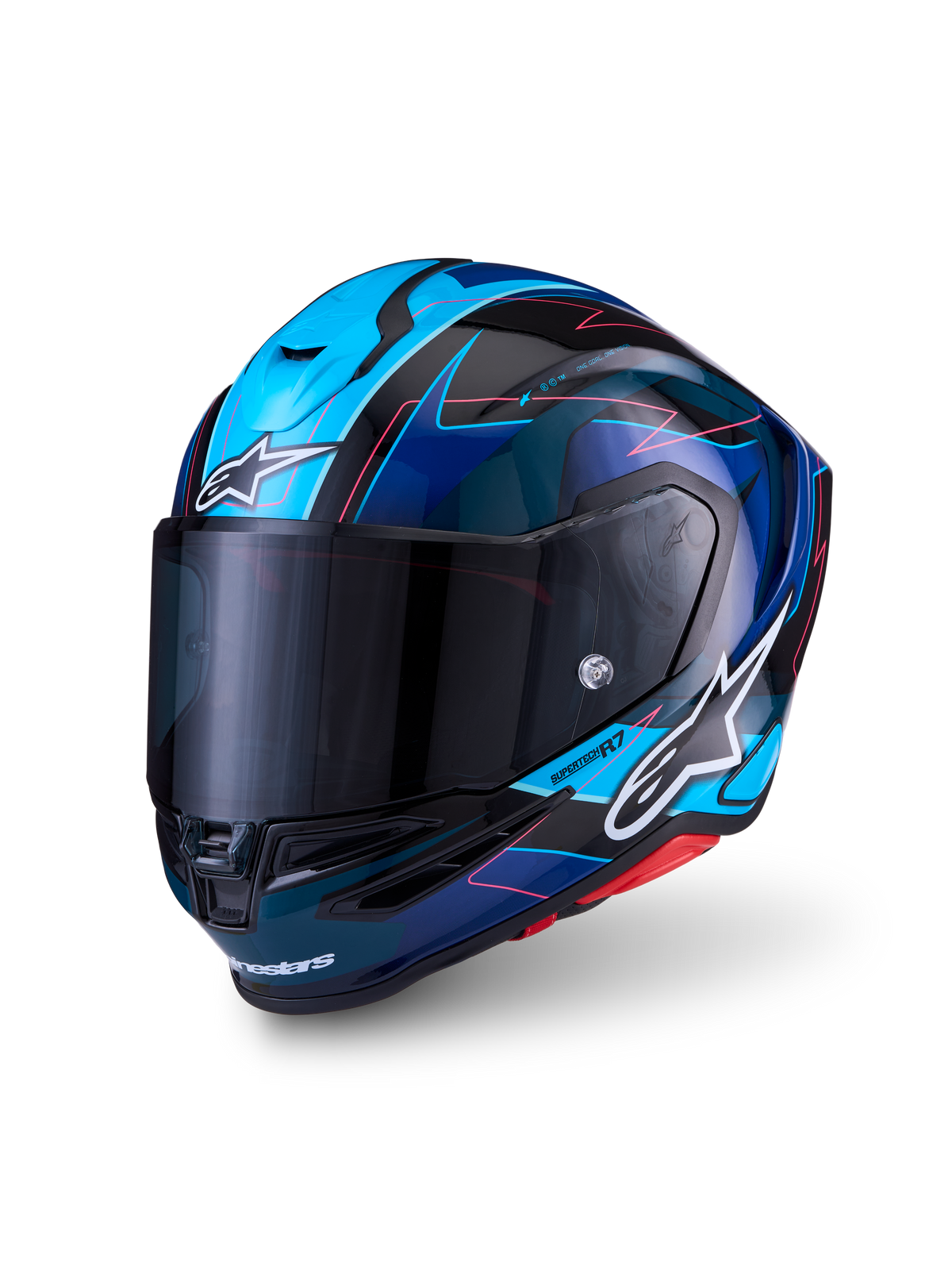 Alpinestars S-R7 Kinetis Negro Azul Rojo - vista 1