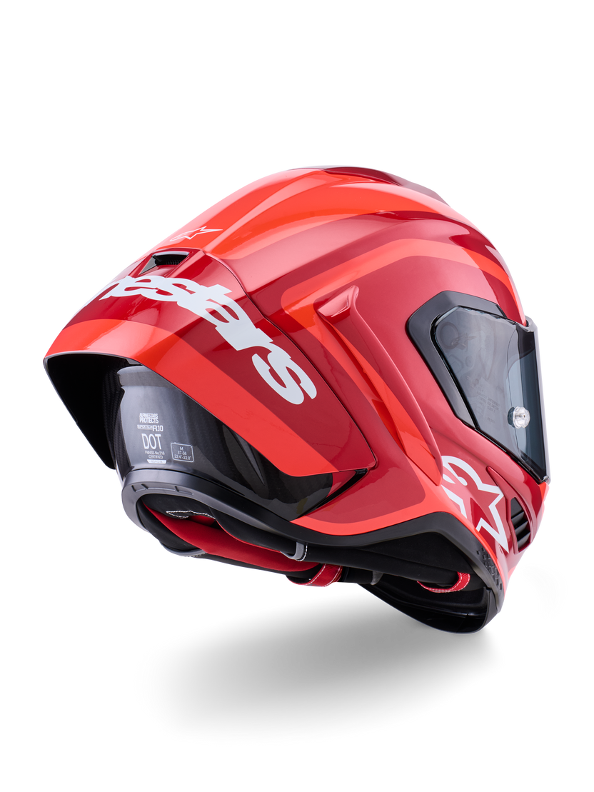 Alpinestars Supertech R10 Arius Negro Rojo - vista 4