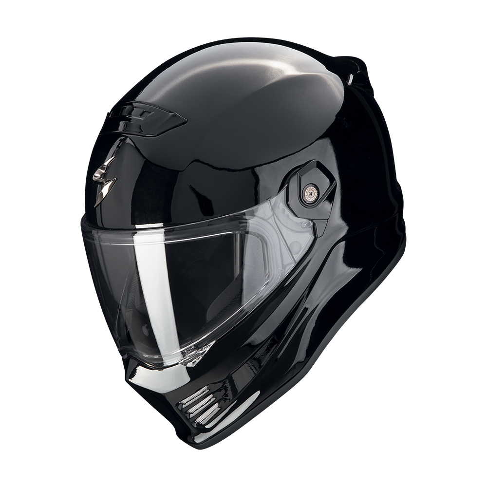 Scorpion Covert FX Solid Negro Brillo - vista 1