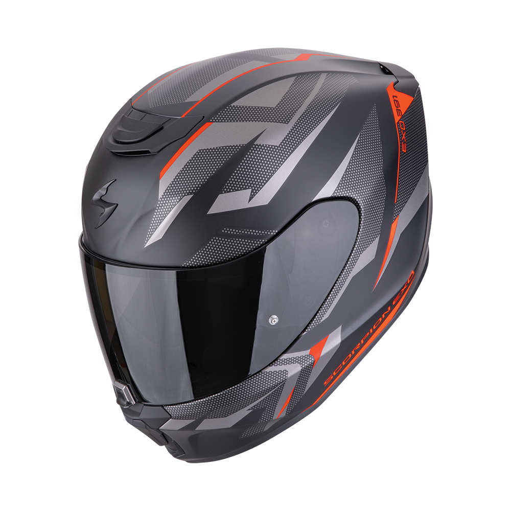 Scorpion EXO-391 Aaxo Negro Rojo Mate - vista 1