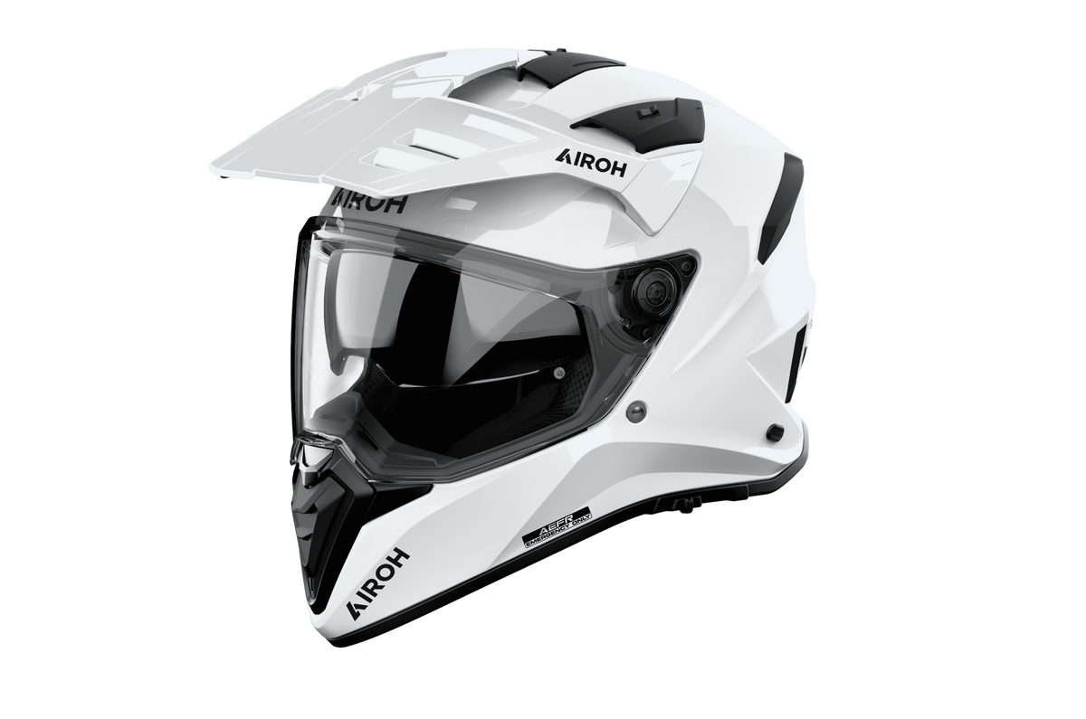 Airoh Bandit Blanco Brillo - vista 2