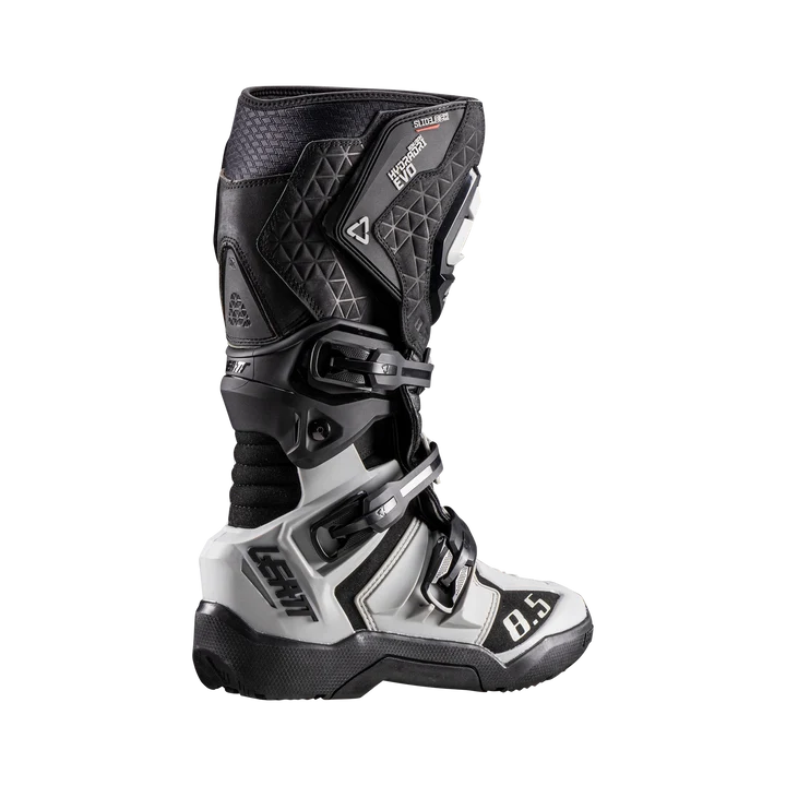 Botas Leatt ADV HydraDri 8.5 Negro Gris - vista 4