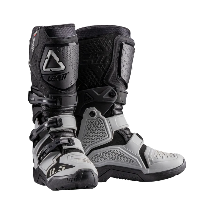 Botas Leatt ADV HydraDri 8.5 Negro Gris - vista 1