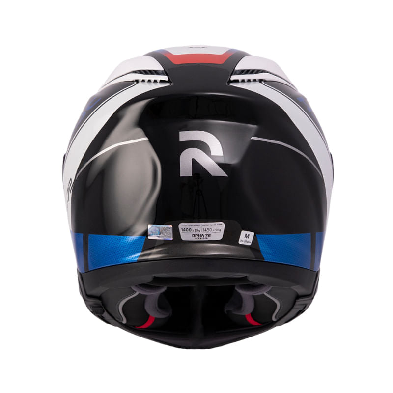 HJC RPHA 72 Value Azul Rojo Blanco - vista 3