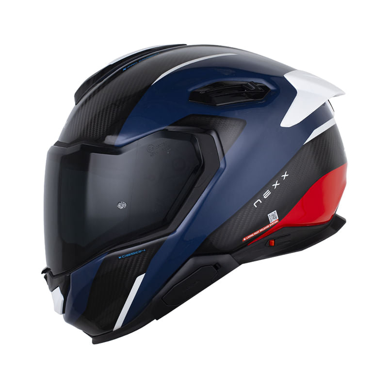 Nexx X.TR Carbon Rush Azul Rojo Brillo - vista 1