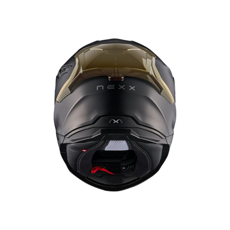 Nexx Y.100R Subsonic Negro Dorado - vista 2