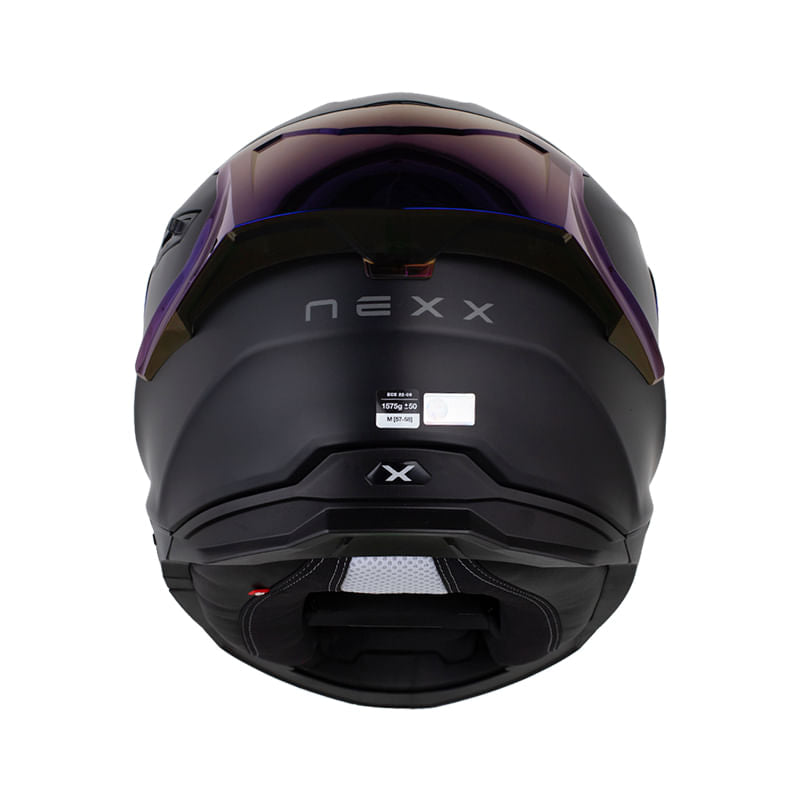 Nexx Y.100R Subsonic Negro Azul - vista 2