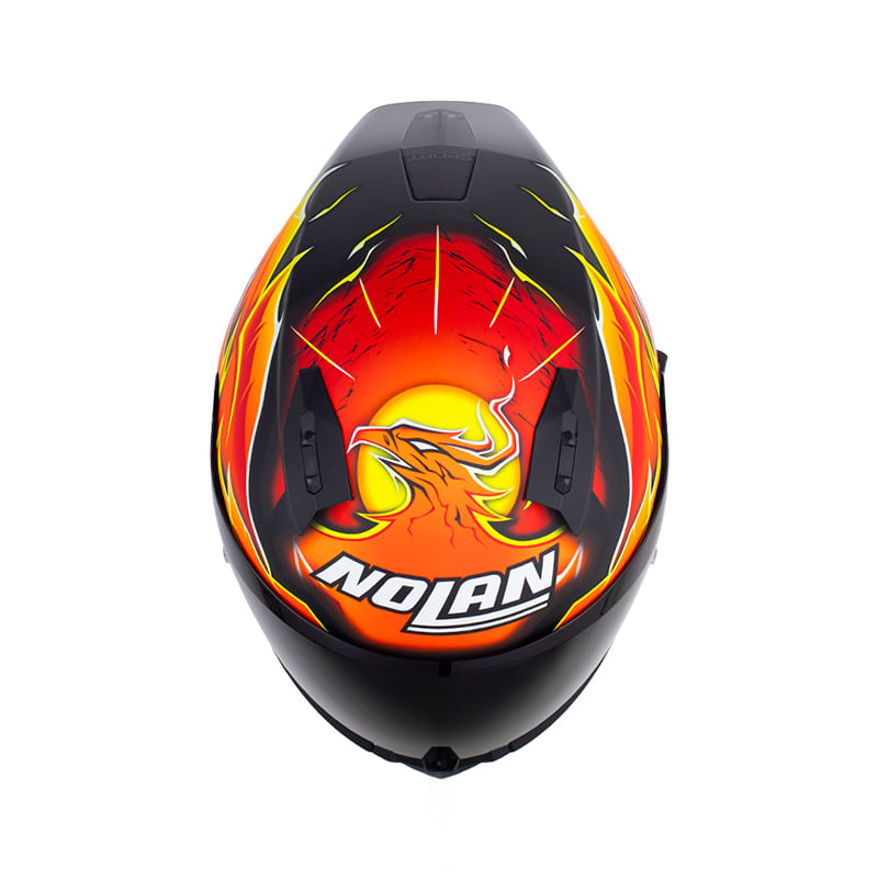 Nolan N60-6 Sport Iannone Negro Naranja Mate - vista 3