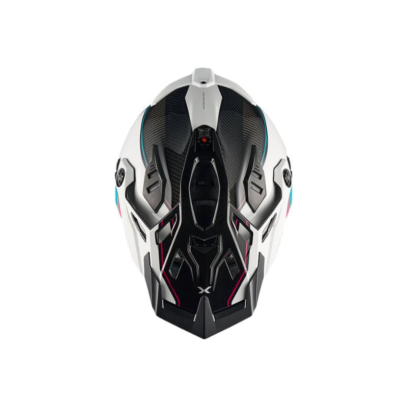 Nexx X.Rally Carbon Raid Azul Rojo - vista 3