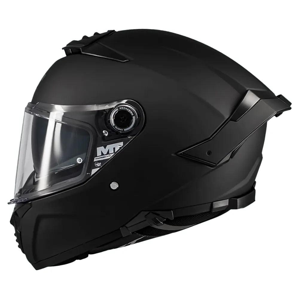 Casco MT Thunder 4 R SV Pure A1 Negro Mate - vista 1