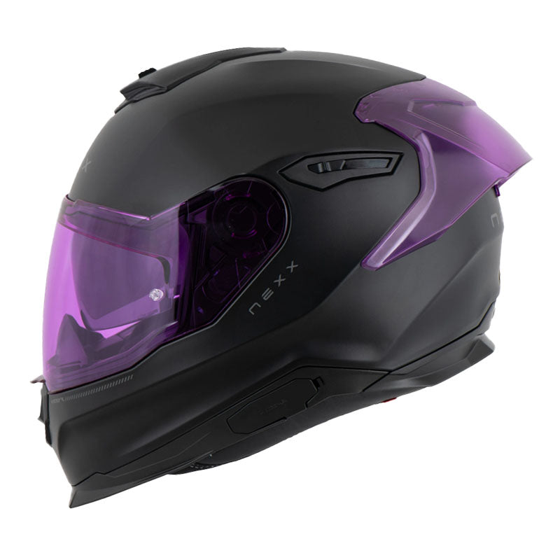 Nexx Y.100R Subsonic Negro Morado Mate - vista 1
