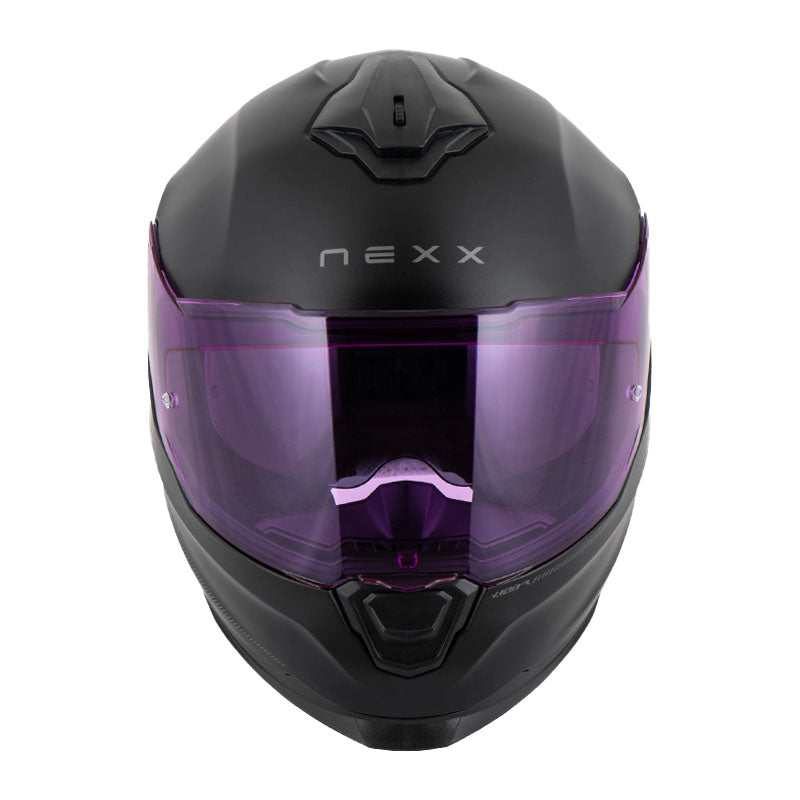 Nexx Y.100R Subsonic Negro Morado Mate - vista 2