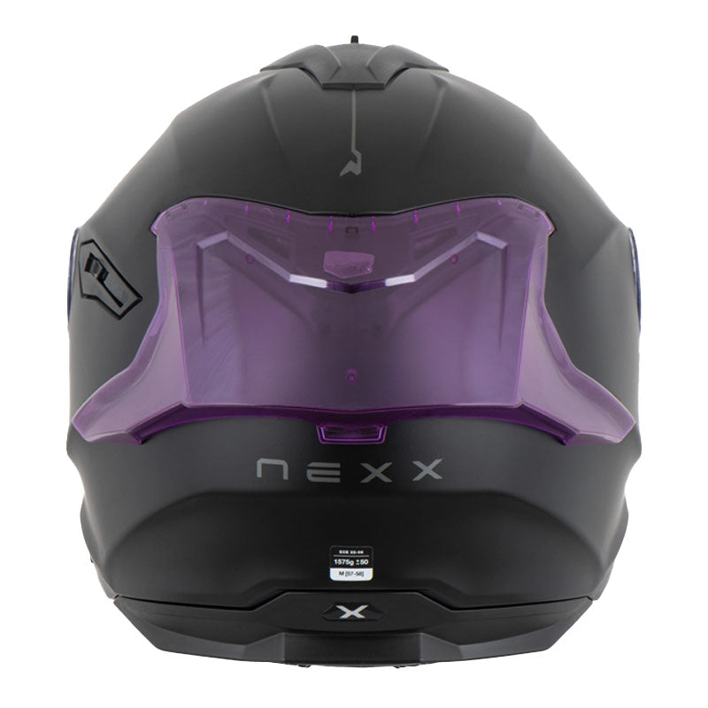 Nexx Y.100R Subsonic Negro Morado Mate - vista 3
