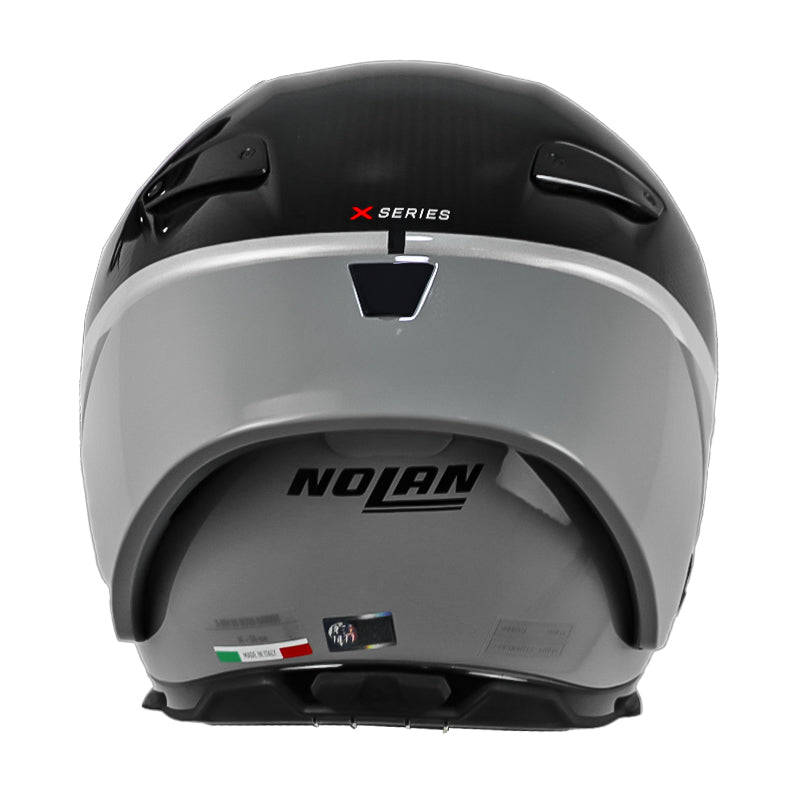 Nolan X-804 RS Ultra Carbon D.O.C. Negro Gris Brillo - vista 3