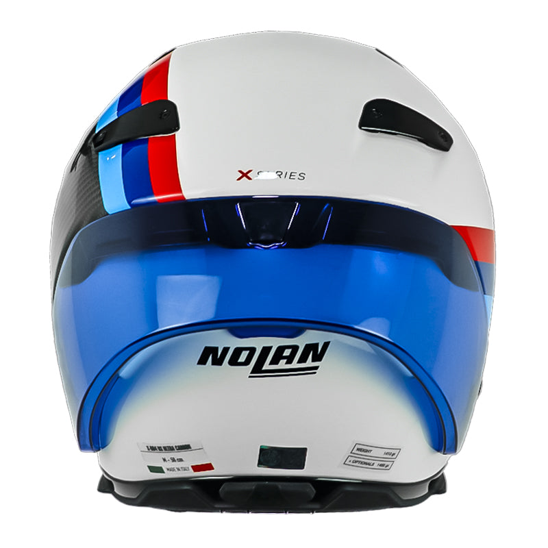 Nolan X-804 RS Ultra Carbon Gemini Negro Azul - vista 3
