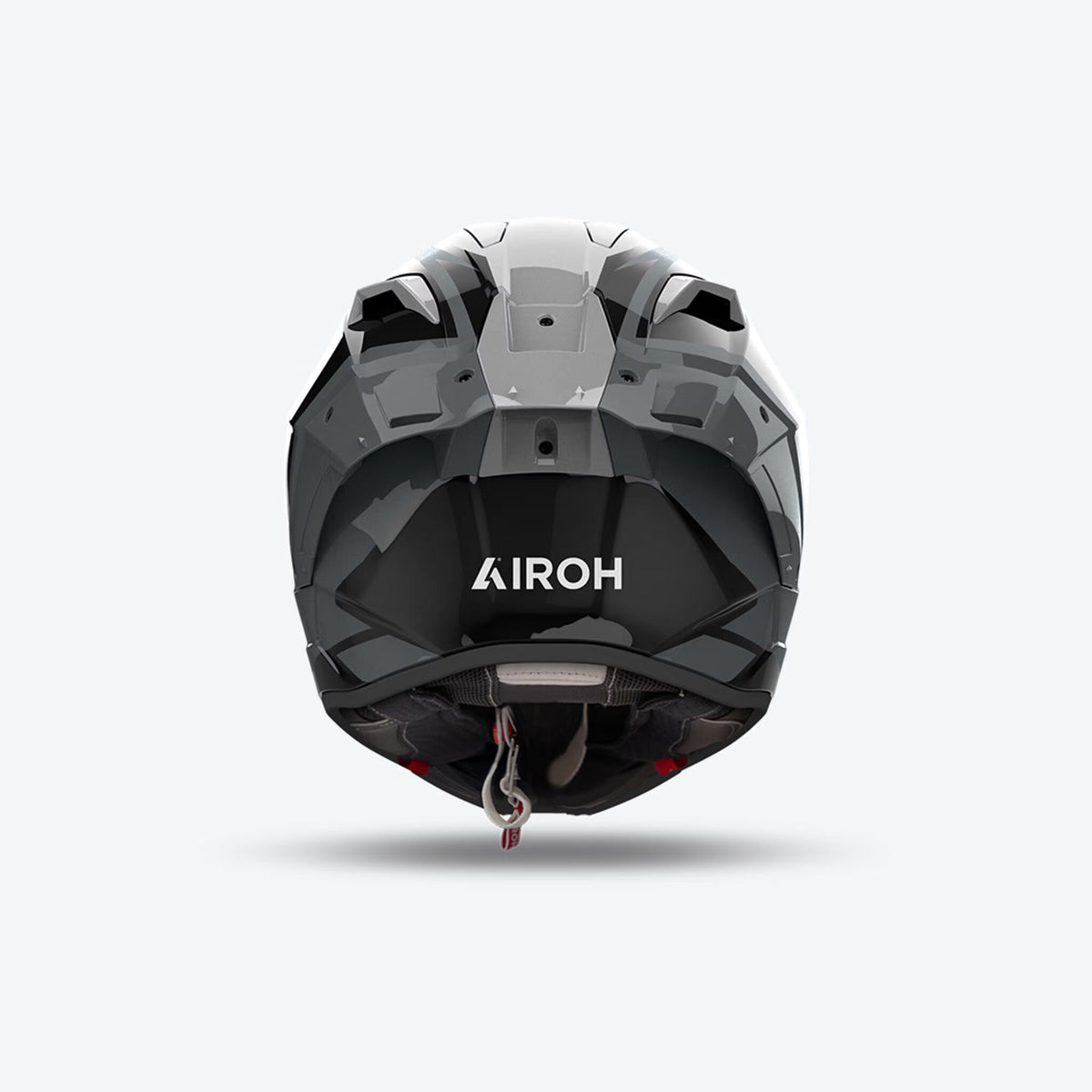 Airoh GP800 Master Metallic Gris Brillo - vista 2
