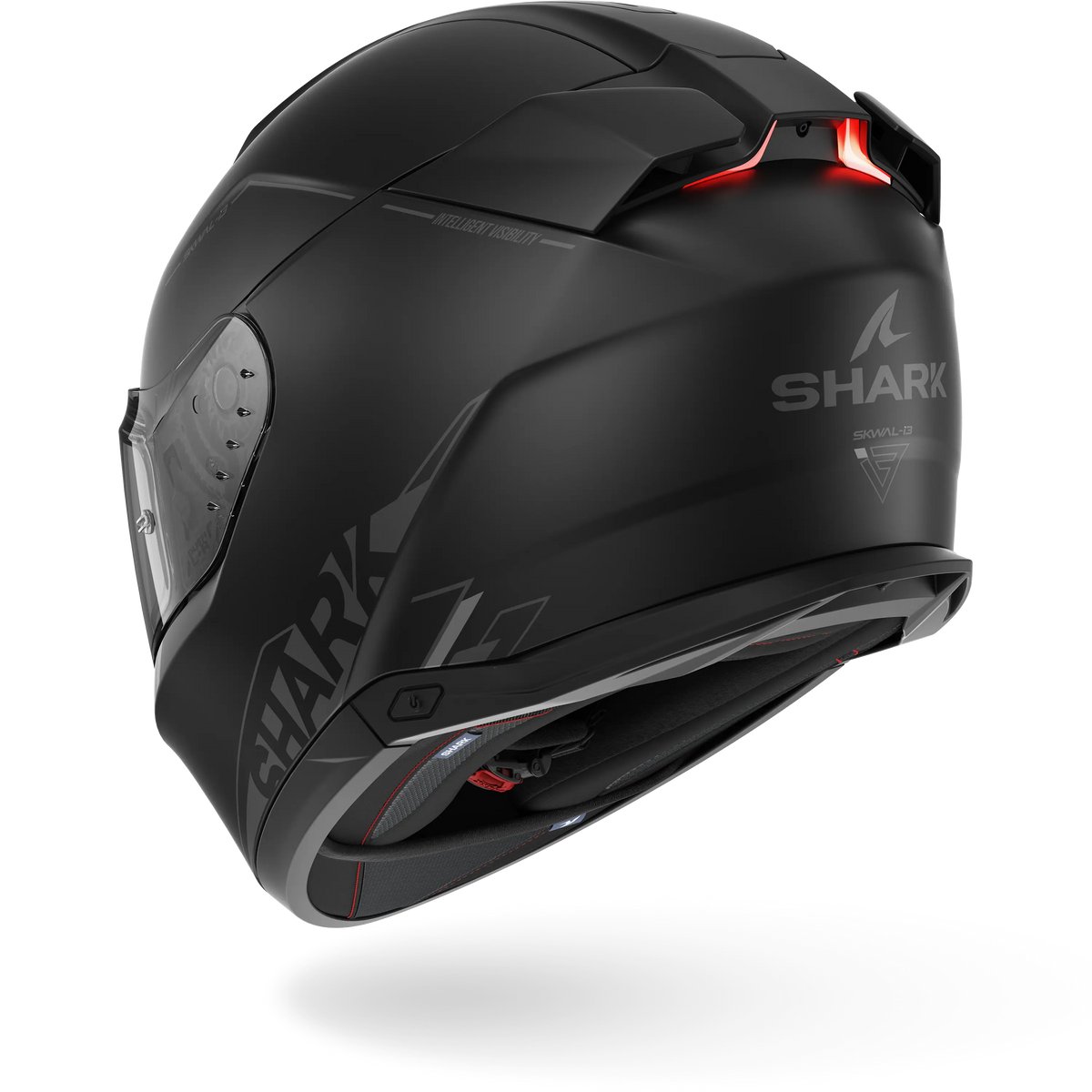 Shark Skwal i3 Blank SP Negro Mate - vista 2