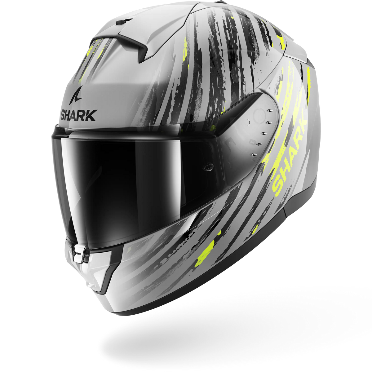 Shark Ridill 2 Assya Negro Gris Amarillo Brillo - vista 2
