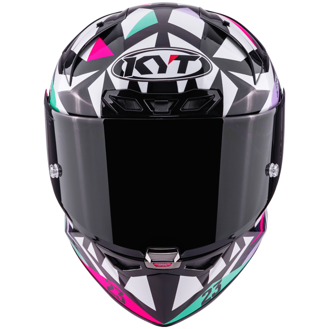 KYT KX-1 Race GP Bastianini 2025 - vista 2