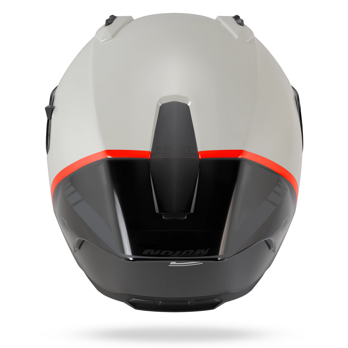 Nolan N60-6 Sport Verniciatur Blanco Negro Naranja - vista 3