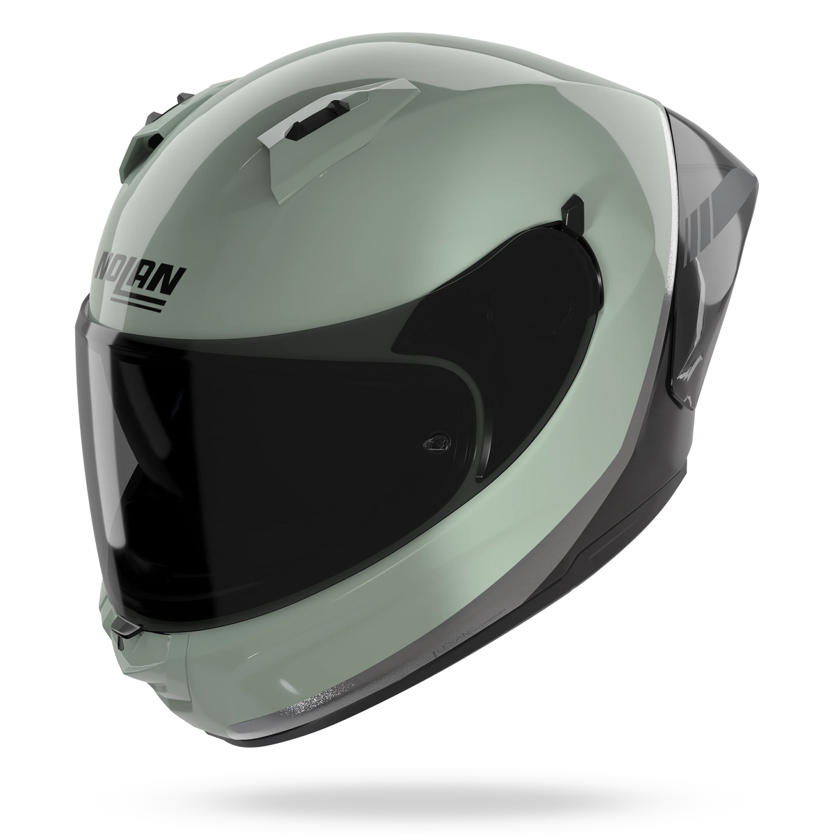 Nolan N60-6 Sport Verniciatur Gris Verde Brillo - vista 2