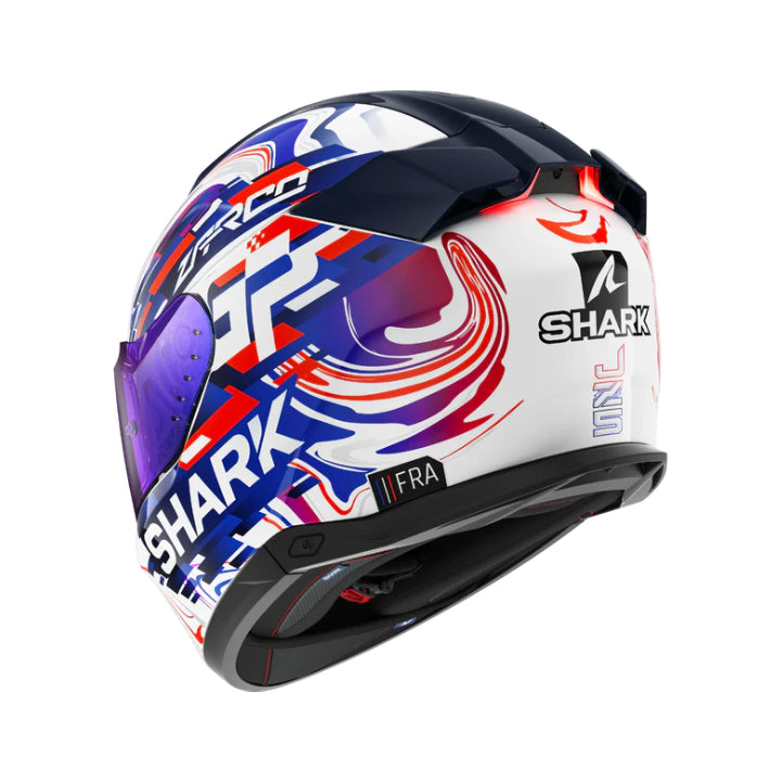 Shark Skwal i3 Rep Zarco GP de Francia Blanco Brillo - vista 2