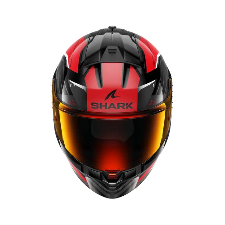Shark Ridill 2 Bersek Negro Rojo Blanco Brillo - vista 2