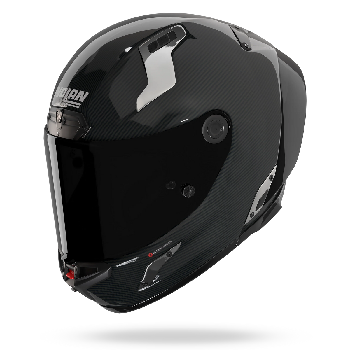 Nolan X-804 RS Ultra Carbon Argento Negro Silver Brillo - vista 2