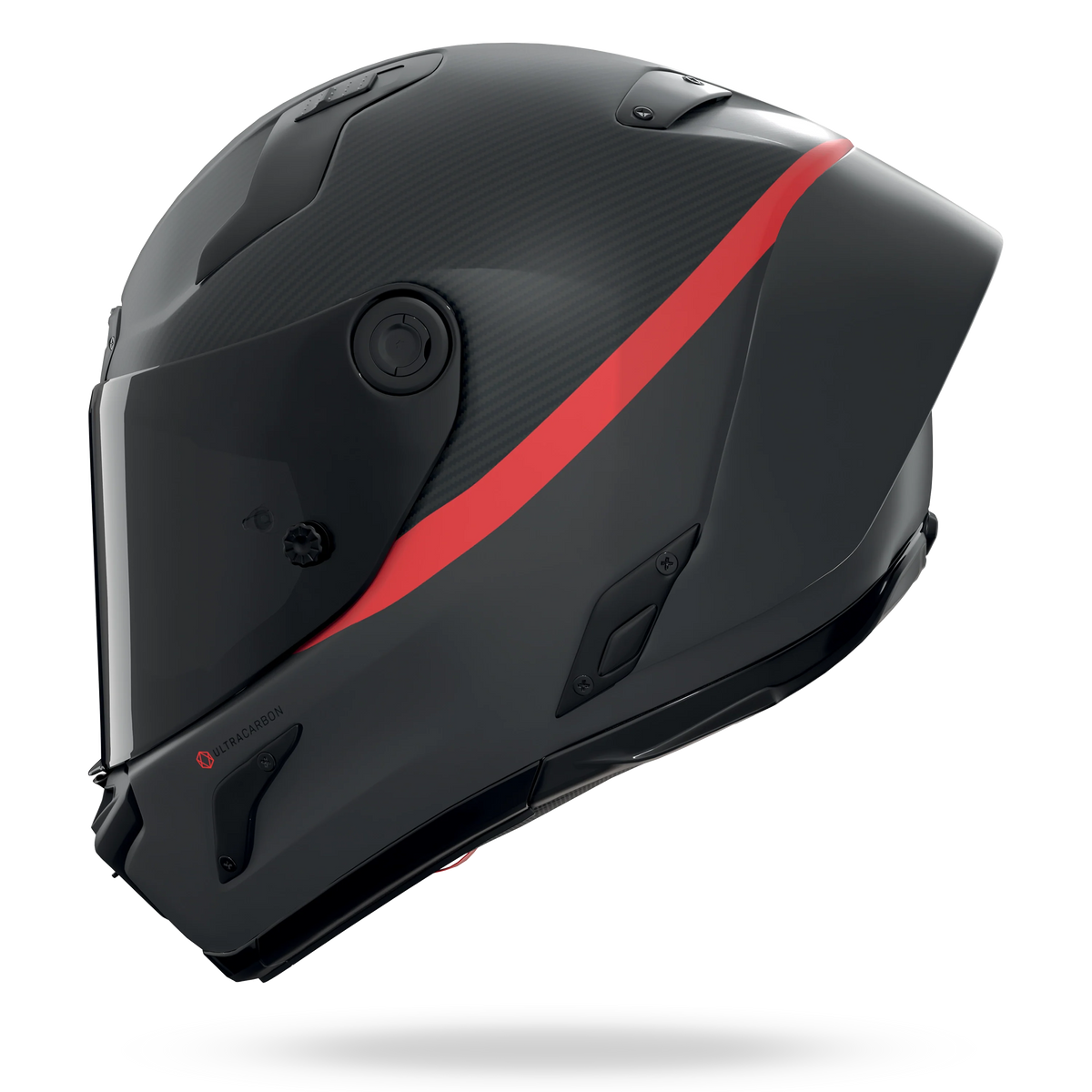 Nolan X-804 RS Ultra Carbon D.O.C. Negro Rojo Mate - vista 1