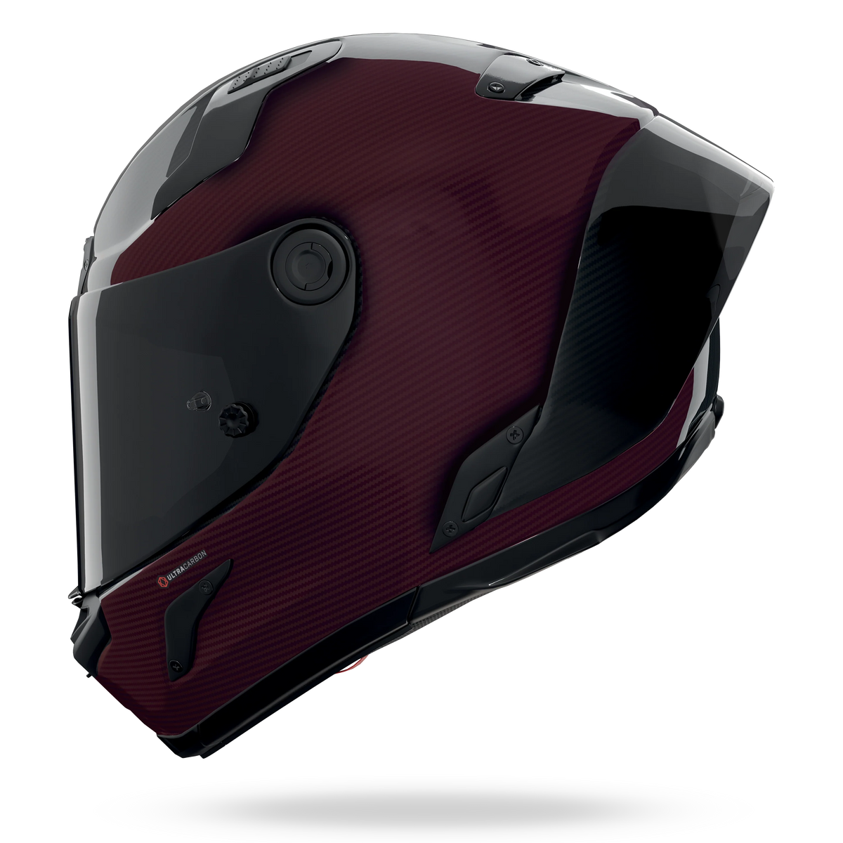 Nolan X-804 RS Ultra Carbon Liquido Rojo Brillo - vista 1