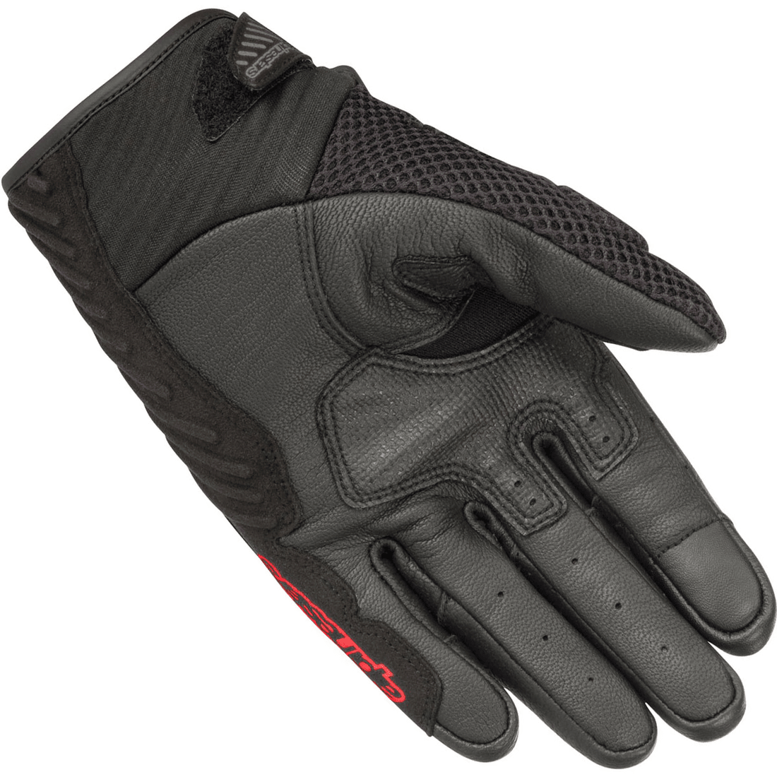 Alpinestars SMX-1 Air V2 Negro Rojo Fluor - vista 2
