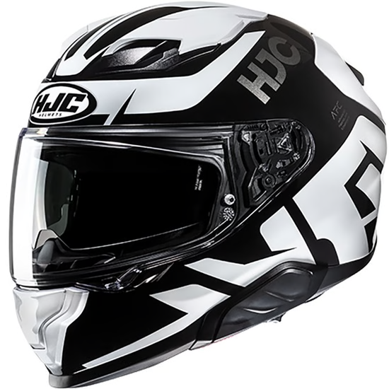 HJC F71 Solid Negro Mate - vista 1